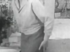 Masturbating and Getting Fucked Tonight (1950s Vintage)